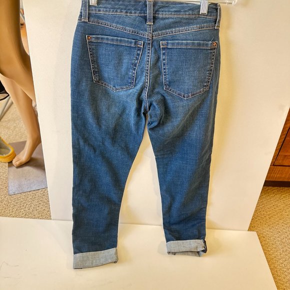 INC Mid Rise Straight Jeans - Picture 2 of 2